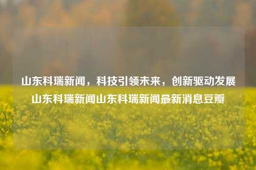 山东科瑞新闻，科技引领未来，创新驱动发展山东科瑞新闻山东科瑞新闻最新消息豆瓣